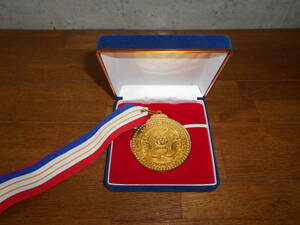 旧統一教会メダル・直径７㎝【世界平和統一家庭連合】メダル・美品