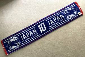 USED ☆ JFA サッカー　日本代表　タオルマフラー　10番