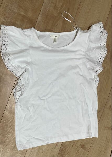 H&M 白Tシャツ