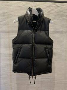 LGB ルグランブルー　パンチングレザー　ダウンベスト　L.G.B Y2K 00s archive leather down jacket ifsixwasnine goa 14th addiction