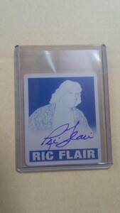 2012 Leaf Originals Wrestling　　Ric Flair リック・フレアー　　直筆サインカード　プリンティングプレート