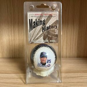 松井稼頭央　25 Mets 記念ボール making history