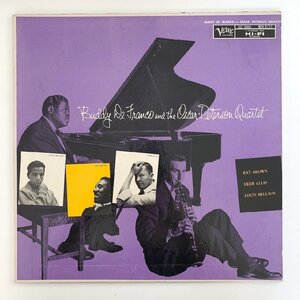 LP/ BUDDY DE FRANCO AND THE OSCAR PETERSON QUARTET / USオリジナル盤 TPラベル 深溝 VERVE MGV-8210 30903