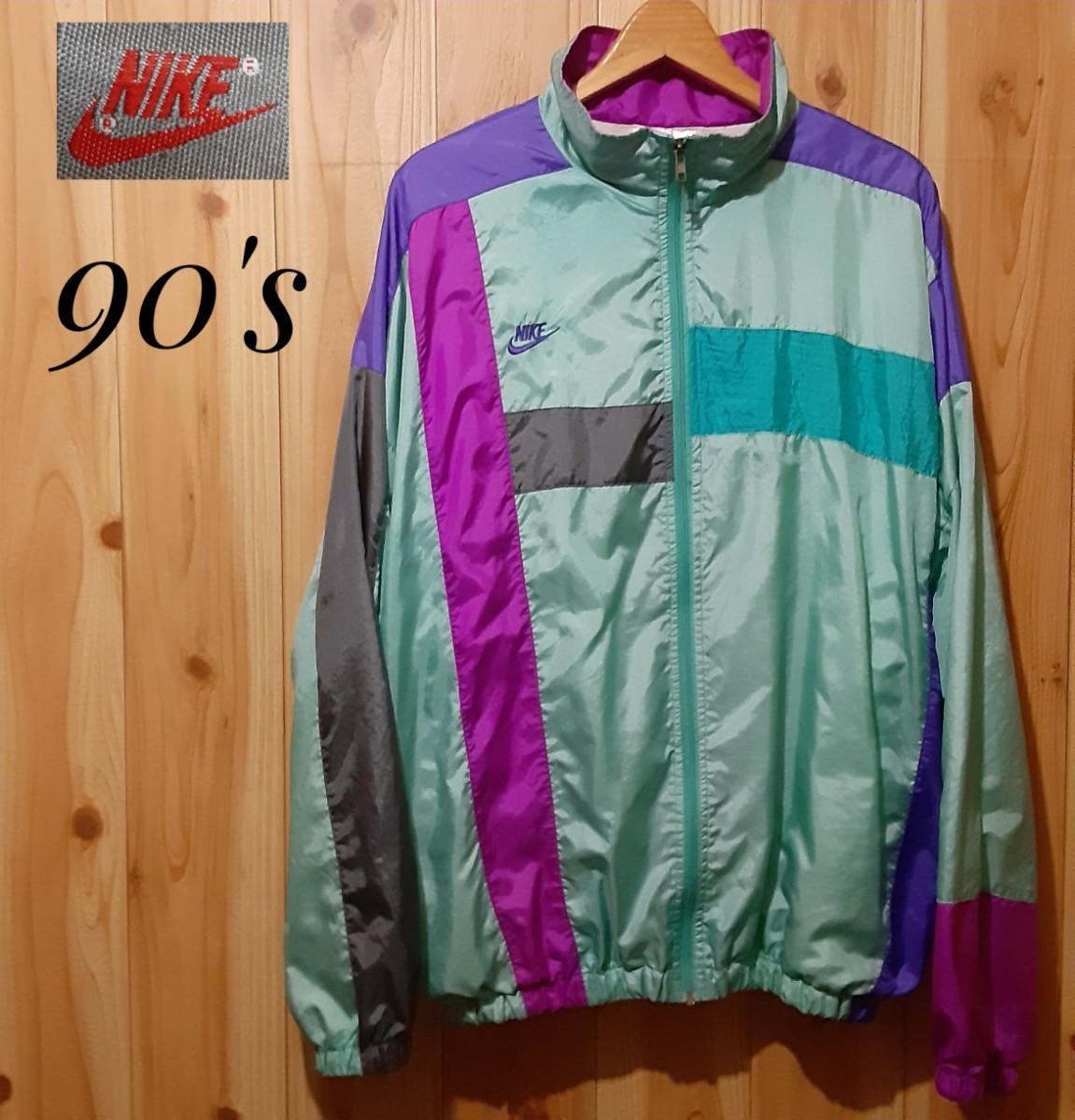 ヤフオク! -「nike ナイロンジャケット 90s」の落札相場・落札価格