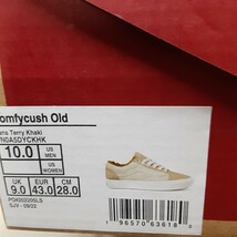 最値!新品!定8800円!US企画!バンズ【VANS】コンフィクッシュ オールドスクール高級ボア スニーカー!名作復刻サンドカラー! 28cm ラスト1点!_画像8