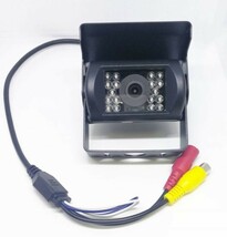 24V対応車載カメラ 12Vにも 鏡像/正像切替 赤外線LED搭載 暗視対応 ガイドライン切替対応 生活防水 フロント・リアカメラ GW-BK500GNX_画像6