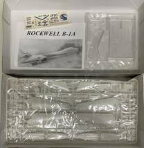 送料510円〜 希少 未使用品 ミニクラフト 1/144 ロックウェル B-1A アメリカ空軍 戦略爆撃機 ランサー エリア88 プラモデル_画像2