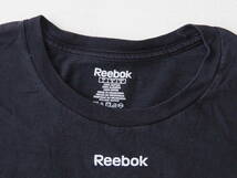 ☆送料無料☆ Reebok リーボック USA直輸入 古着 半袖 NHL SAN JOSE SHARKS サンノゼ・シャークス Tシャツ メンズ L ブラック 中古 即決_画像3