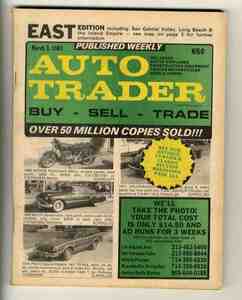 【d0466】83.3.3 AUTO TRADER [EAST EDITION] （米国ロサンゼルス周辺の中古車売買情報誌）