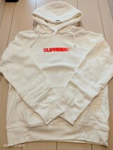 新品未使用 Supreme motion logo box Hooded Sweatshirt 20ss 白 S モーション ボックスロゴ パーカ ホワイト シュプリーム_画像1