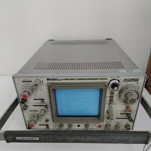 【長期保管】【当時物】【通電確認済】【動作確認できてません】LEADER LBO-524 OSCILLOSCOPE 35MHz