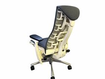 14■Herman Miller ハーマンミラー エンボディチェア グレー/ホワイト 2022年張替え済 2010年製 14 デスクチェア オフィスチェア_画像6