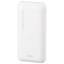 ★☆OHM オーム SMP-JV51W 大容量20000mAhタイプ モバイルバッテリー モバイルチャージャー 新品 未開封 未使用 PSE適合品 送料無料☆★_画像3