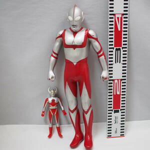 当時物　ウルトラマンG 京本政樹 1991 /ウルトラの父 1989?　/まとめ 現状品 ソフビ　昭和レトロ　ビッグサイズ　フィギュア 管理番号357-4