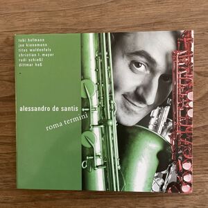 【レア人気盤CD】Alessandro de santis「rome termini」ドイツ盤　FINE MUSIC FM113-2 2004年9月　人気盤