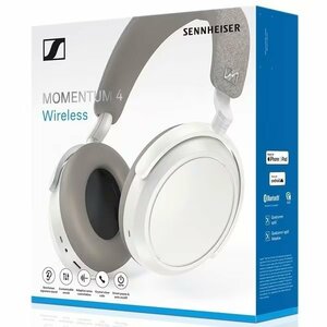 新品未開封 ゼンハイザー Sennheiser ワイヤレスヘッドホン MOMENTUM 4 Wireless ホワイト ノイズキャンセリング M4AEBT-WHITE 保証有