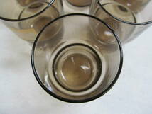東洋ガラス ST タンブラー アーシースモーク 250ml 6個セット 強化ガラス製 スーパータフ グラス 未使用、長期保管品_画像4