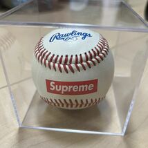 Supreme ローリングス 野球ボール Rawlings Baseball ベースボール 公式球 アクリルケース付き_画像2