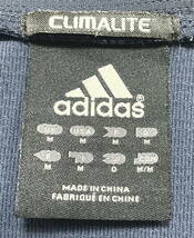 アディダス クライマライト adidas CLIMALITE ジャージ Y2K　　トラックジャケット スリーストライプ 素材切替え ロゴジッパー 石瀬5615_画像3