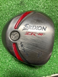 全国送料無料　　中古　ドライバーヘッド単品　　ダンロップ　SRIXON ZR-600 　8.5°　　　yh-317