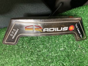 全国送料無料　レア　中古パター　RADIUS TOUR CONCEPT-PATH S-T-S センターシャフト　 純正スチール34インチ　　　　Ｙ1355