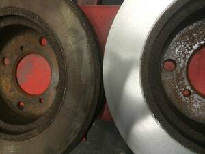  out of print car old car brake disk rotor grinding will do. drum . Fiat 500 Panda etc. etc. 