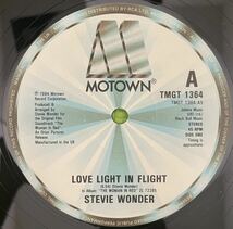 Soul disco record ソウル　ディスコ　レコード　STEVIE WONDER / LOVE LIGHT IN FLIGHT UK 12 1984_画像3