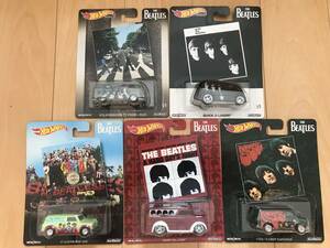 Hot Wheels POP CULTURE The Beatles DAIRY DELIVERY AUSTIN MINI VAN QUICK D-LIVERY FORD TRANSIT SUPERVAN VW T1 PANEL BUS ビートルズ