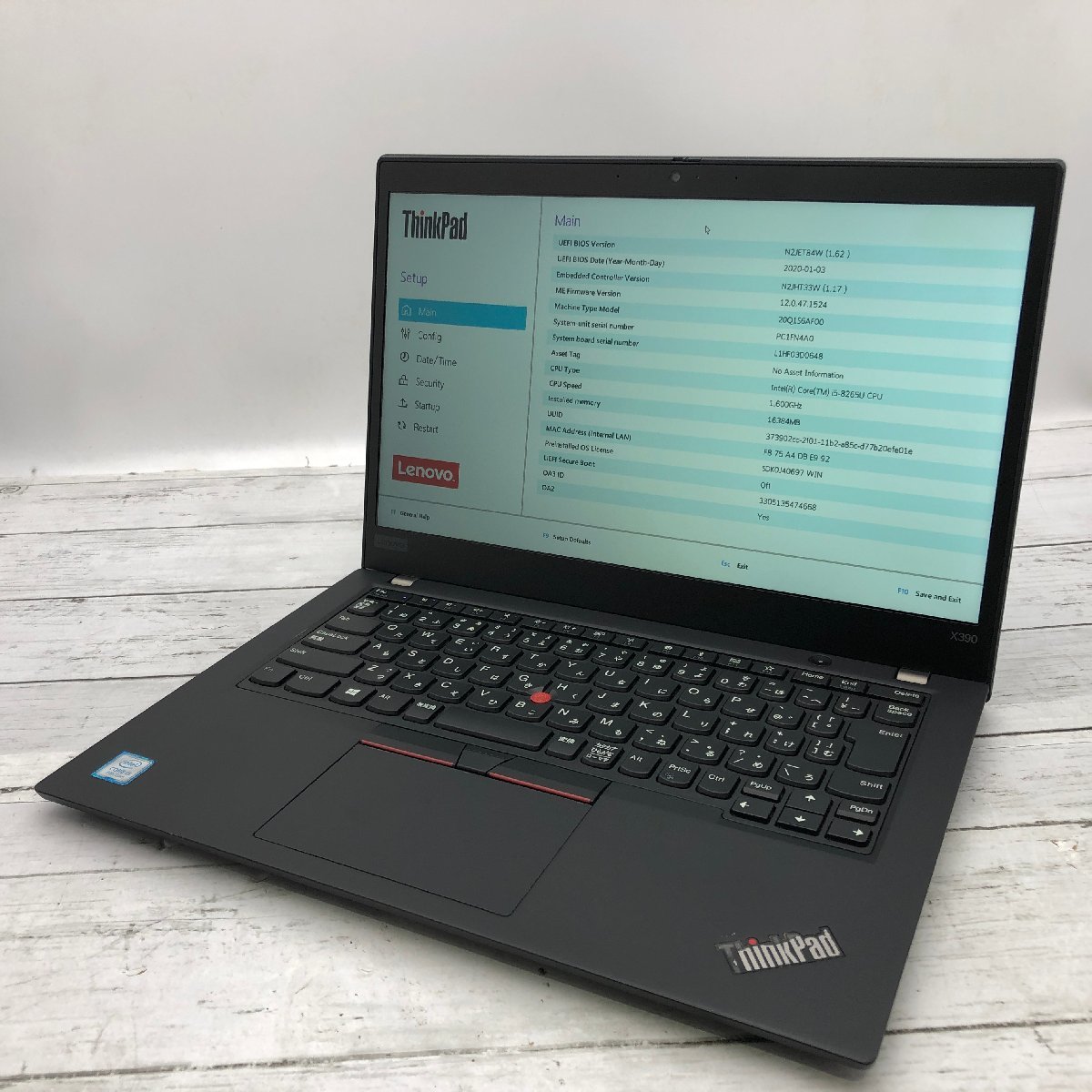 Yahoo!オークション -「thinkpad x390 16gb」の落札相場・落札価格