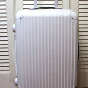 TRIO CARGO /トリオカーゴ TSAロック スーツケース/キャリーケース 4輪 ホワイト 鍵2個付き 清掃済 美品 イノベーター/innovatorの画像3