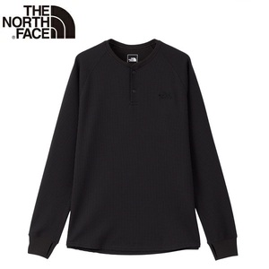 美品 THE NORTH FACE ノースフェイス Tシャツ フリーランワッフルクルー Free Run Waffle Crew 長袖 メンズ STANDARD ロンT UVプロテクト