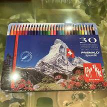 【未使用】未開封 希少 caran dache 色鉛筆 30色 prismalo スイス製_画像1