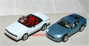 マッチボックス 1987 Cadillac Allante 1994 Aston Martin DB7 アストンマーチン キャデラック アランテ 3インチ Matchbox Collectibles