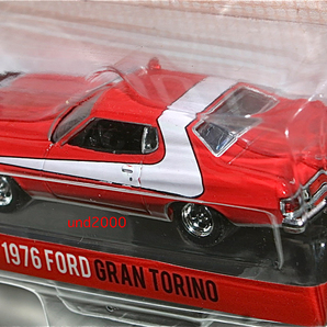 Greenlight 刑事スタスキー&ハッチ 1/64 衝突 フォード グラン トリノ 事故車 Starsky & Hutch Ford Gran Torino 赤い稲妻 グリーンライトの画像5