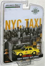 Greenlight 1/64 1984 Dodge Diplomat New York Taxi ダッジ デイプロマット ニューヨーク タクシー NYC イエローキャブ グリーンライト_画像1