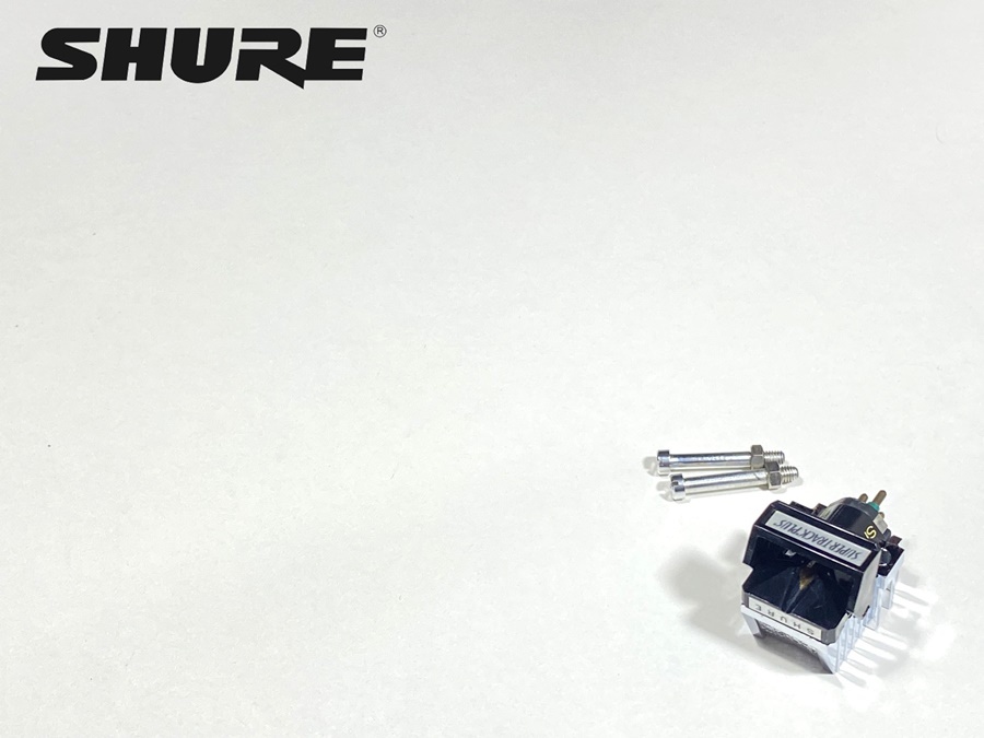 Shure V15 type III カートリッジ + 交換針 動作品 シェル付-