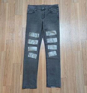 良品 CHEAP MONDAY Tight Ducttape jeans スキニージーンズ ダクトテープ チープマンデー スキニーパンツ グレー スキニー スキニーデニム