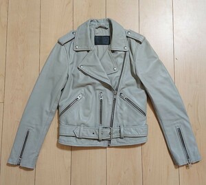 ALL SAINTS ラムレザージャケット 革ジャン BALFERN BIKER WL175L ライダースジャケット レザージャケットバイカージャケット 羊革