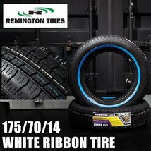 SALE ホワイトリボンタイヤ14インチ REMINGTON 175/70R14 2本（レミントン）（ローライダー USDM インパラ タウンカー キャデ）_画像2