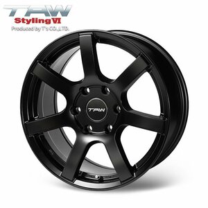 200 серии Hiace Wheel Taw Styling6 18x8,0J +37 6H139,7 Мат черный колес