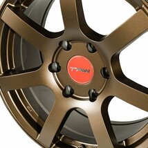 200系ハイエース ホイール TAW Styling6 18X8.0J +37 6H139.7 マットブロンズ ホイール4本セット 18インチ_画像7