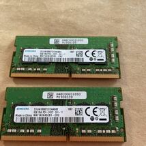 16GB#64#SAMSUNG 8GB 1Rx8 PC-2400T-SA1-11。8GBx2枚=16GB_画像2