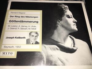 廃盤 カイルベルト ワーグナー 神々の黄昏 ローレンツ ヴァルナイ メードル バイロイト 指環 1952 Wagner Ring Keilbert