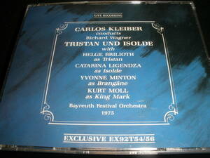 廃盤 ワーグナー トリスタンとイゾルデ クライバー リゲンツァ ブリリオート ミントン バイロイト ライヴ 1975 Wagner Tristan Kleiber