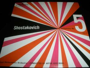 ショスタコーヴィチ 交響曲 5番 ロジンスキー ロジンスキー ロイヤル フィル ウエストミンスター 美 Shostakovich Rodzinski WESTMINSTER