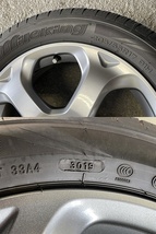 【中古】ホンダ純正 アルミセット 17インチ 6J +55 114.3-5穴 マイルキング 205/55R17 19年製　夏タイヤ【全国送料無料！】ストリーム等_画像3