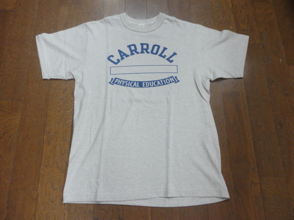 新品【ウエアハウス】オートミール/L　CARROLL　　キャロル　半袖 Tシャツ　 Lot4601　 WAREHOUSE