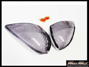 MADMAX バイク用品 YAMAHA ヤマハ/JOG ジョグZ ジョグZR（3YK） スモーク ウインカーレンズSET リア用/ドレスアップ【メール便送料200円】