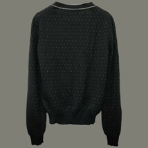 Drawer /ドゥロワー UNITED ARROWS レディース カシミヤカーディガン ブラック×ラメ入りドット 1サイズ 日本製 l-2920_画像5