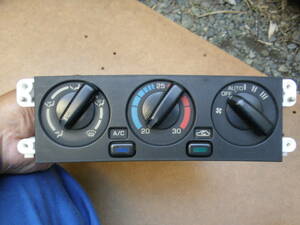  old car R50 RR50 Terrano original auto air conditioner dial panel TR50